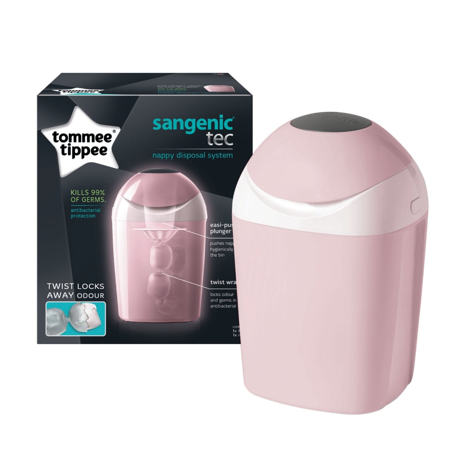 Tommee tippee best sale sangenic nappy disposal